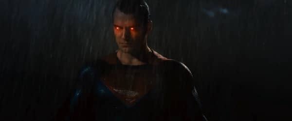 Świecące oczy Supermana